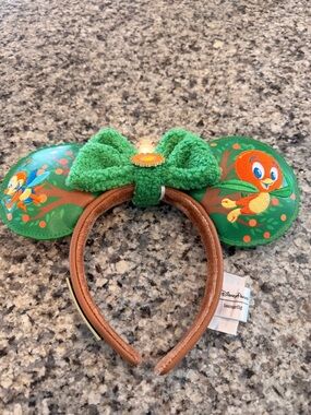 2026 Disney Epcot flower & garden festival orange bird ears headband
